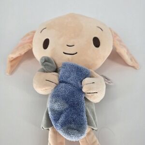 Harry Potter Kids Preferred Stuffed Dobby Plush With Sock Wizarding World 15"New